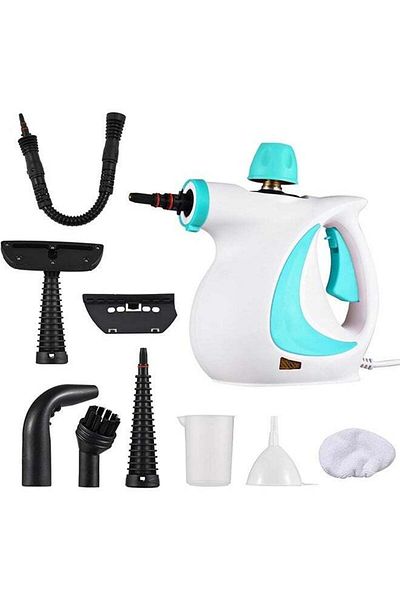 COOYA Handheld Steam Cleaner, Pressurized Multi-Purpose Steam Cleaner with Safety Lock and 9 Accessory