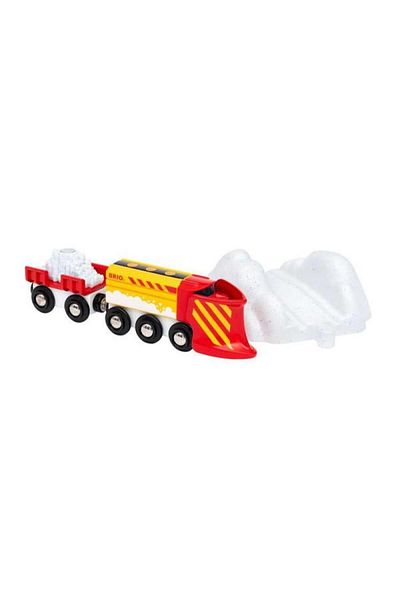 BRIO Snow plow train