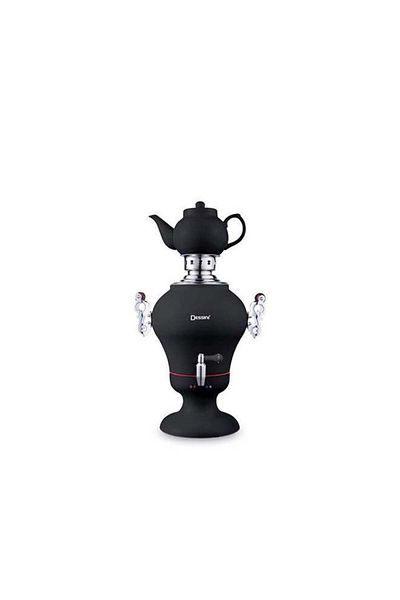 Dessini Electric Samovar Salovar3333Black Black/Silver