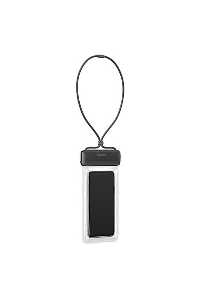 Baseus Etui wodoodporne na telefon 7.2'' AquaGlide IPX8 z systemem Slide Lock - czarne