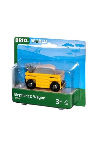 BRIO Elephant wagon