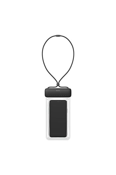 Baseus Etui wodoodporne na telefon 7.2'' AquaGlide IPX8 z systemem Slide Lock - czarne