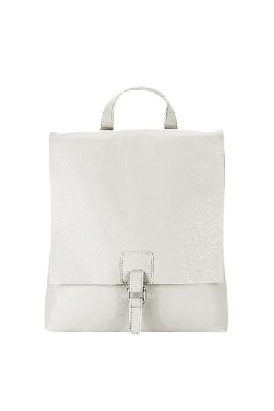 SOFILINE 2 in 1 white backpack made of genuine leather 5974-28 M11