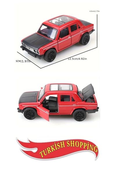 shop 1:36 scale 12 cm diecast metal pull back three doors openable