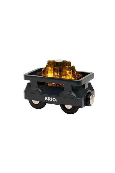 BRIO Wagon with gold