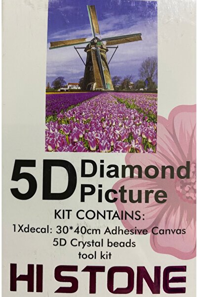 EleganTShoP Tablou mozaic cu mărgele adezive 5D 30*40 cm 80644