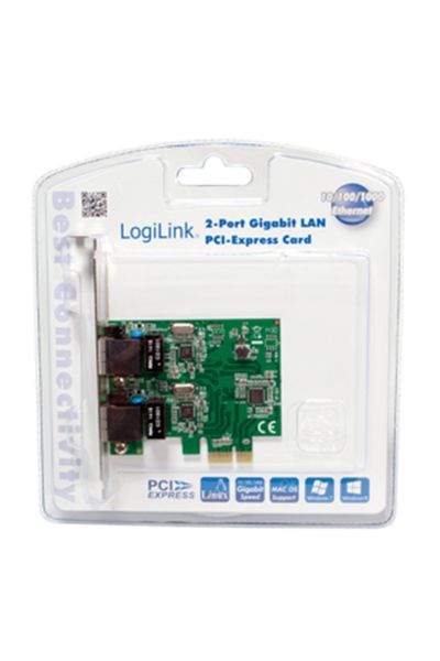 LogiLink | Karta sieciowa | PCI Express 2.0 | 1 Gbps