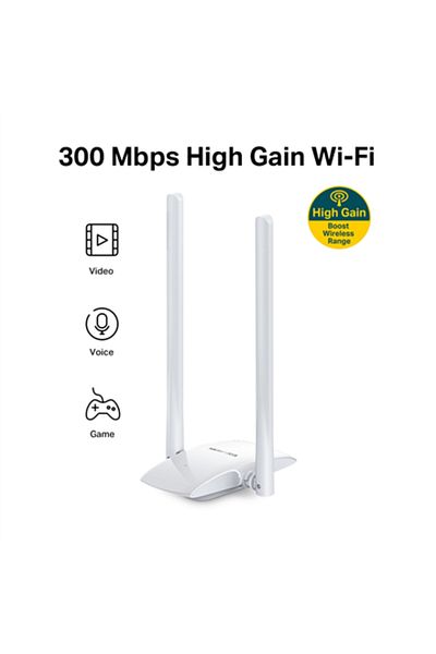 Mercusys | MW300UH | Hartă de conectare | IEEE 802.11b | IEEE 802.11g | IEEE 802.11n | USB 2.0