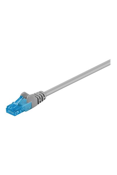 goobay CAT 6A Patch Cable, U/UTP, 2 m, Grey
