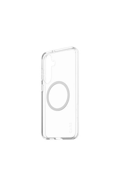 2nd Care CARE by PanzerGlass Flagship Case Transparent Urban Combat w. White Qi Compatible Samsung Galaxy S25