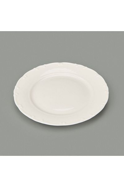 MATMEL Porcelain Liana 6-Piece Serving Plate - Cream - 25 cm