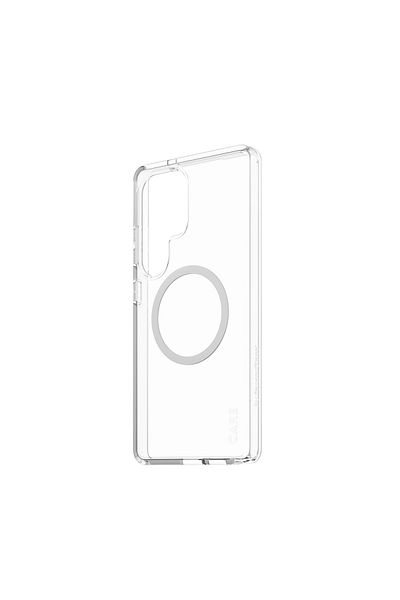 2nd Care CARE by PanzerGlass Flagship Case Transparent Urban Combat w. White Qi Compatible Samsung Galaxy S25