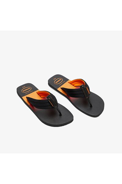 Havaianas Urban Print Unisex Black Slippers