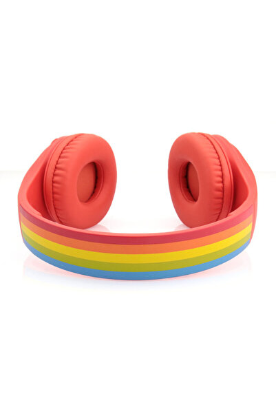 Gogen Căști wireless Decek pentru copii, Bluetooth 5.2, volum limitat, roșii