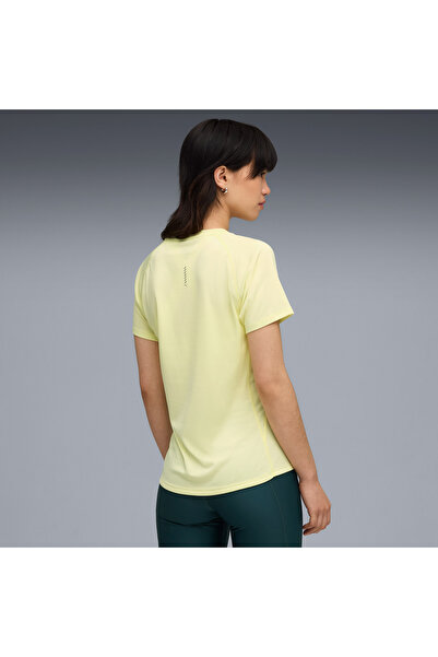 Puma Run Velocity W (Poly) Women's Yellow Running T-Shirt