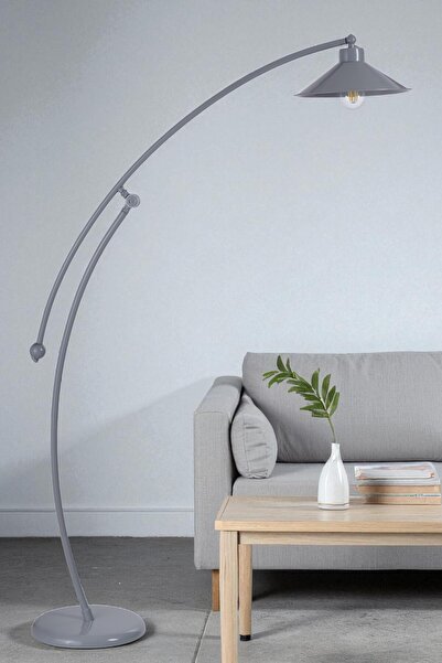 Lumexx ZÜMRA GRİ LAMBADER METAL GRİ BAŞLIKLI