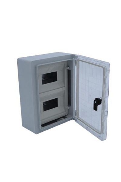 Çetinkaya ABS Electrical Panel Cetinkaya PANOU ABS 30X40X16,5 with Transparent Door 24 MOD IP65