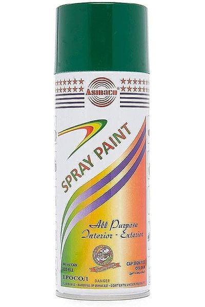 Asmaco All Purpose Interior and Exterior Spray Paint (Green)