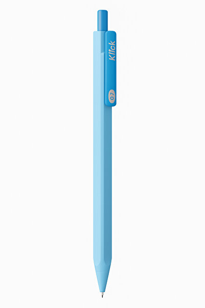 officemate Scrikss Klick Versatil 0.7 mm Light Blue K-701