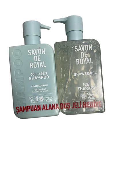 BOL Savon De Royal Shampoo Shower Gel for Fine Hair with a Gift