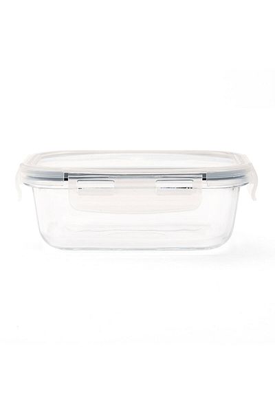 MATMEL Lockable Storage Container - Transparent - 450 ml