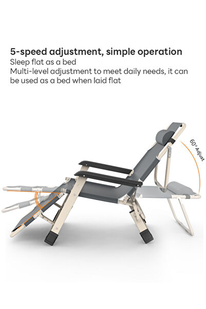 sharpdo Outdoor Camping Home Office Folding Bed, Suitable for Camping, Beach, Outdoor Activities 60*90*178CM