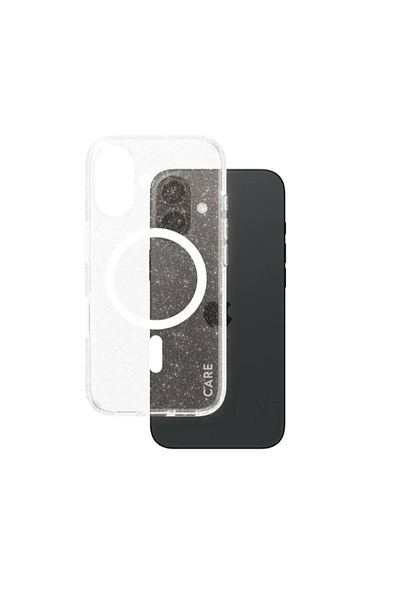 2nd Care CARE by PanzerGlass Flagship Case Urban Combat Star Lit w. White MagSafe iPhone 16 | CARE