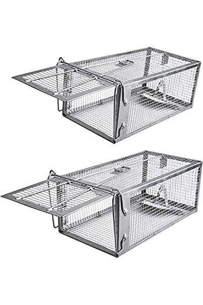 Other مصيدة فئران فضية من قطعتين، آمنة وإنسانية، ضد الفئران والقوارض