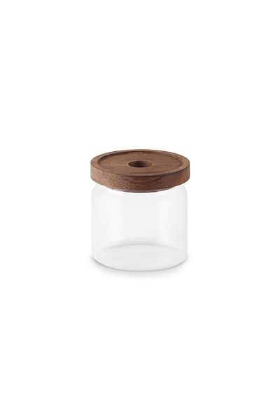 Karaca Mova Acacia Glass Storage Container 400 ml