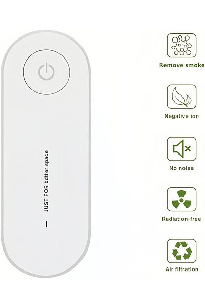 COOYA Plug-in Air Purifier,Mini Portable Air Purifier for Home & More Suitable for Bedrooms, Toilets