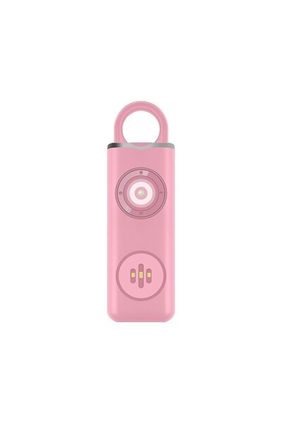 Choice3 Pink He Original Personal Safety Siren for Women - 130dB Siren, Strobe & Key Chain 3 Pop Colors AF20
