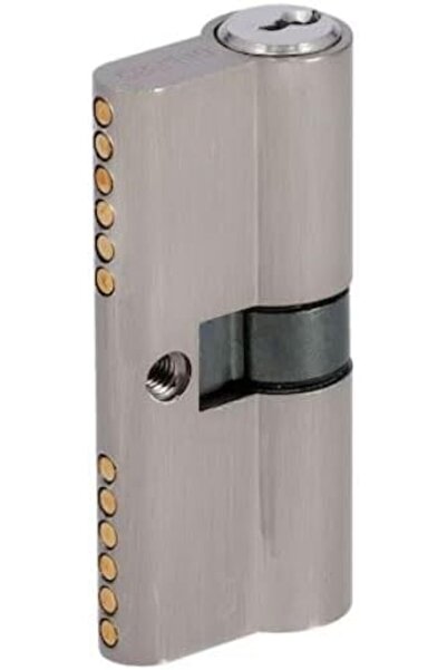 Generic Door Lock Cylinder, Wooden/Aluminium Door With 3 Keys (SILVER, 54 mm)