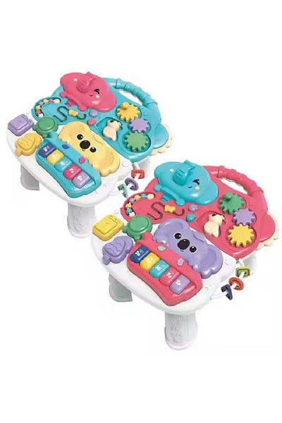 rexa Multi-functional Baby Learning Table Activity Desk Bead Maze Baby Musical Piano Early Education Toys