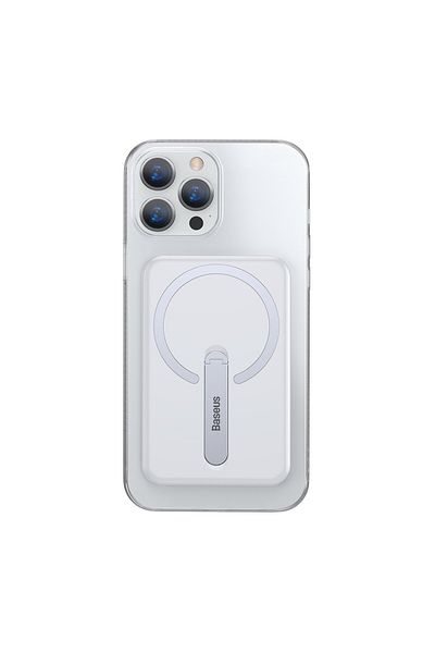 Baseus Magnetyczne etui obudowa z podstawką do iPhone 13 Pro 6.1'' 2021 przezroczysty