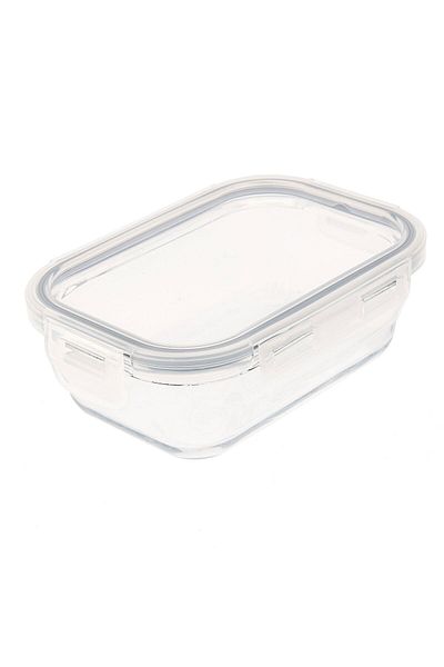 MATMEL Lockable Storage Container - Transparent - 450 ml