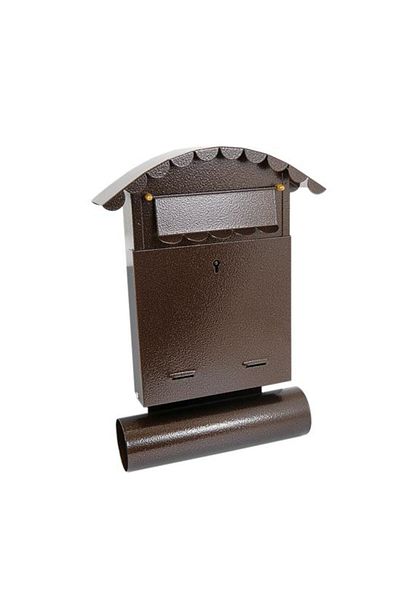 damech Mailbox, newspaper holder, copper, B6 format, 24.5x7x36.5 cm,