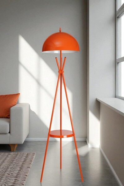 Lumexx VENEDİK SEHBALI TURUNCU LAMBADER BÜYÜK RETRO BAŞLIKLI