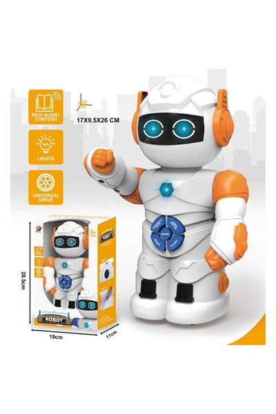 rexa Robot with Sound and Lights – Interactive Toy for Kids