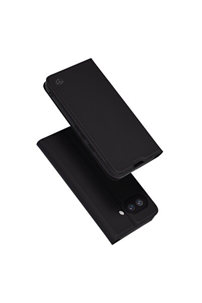 Techsuit Carcasă pentru Google Pixel 9a - Magskin Book - Neagră