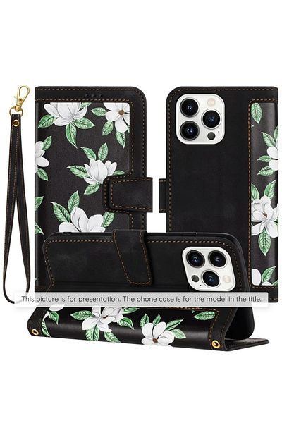 Techsuit Case for Xiaomi Redmi 13C 4G / Poco C65 - FlipCraft - Flowers of the Dawn