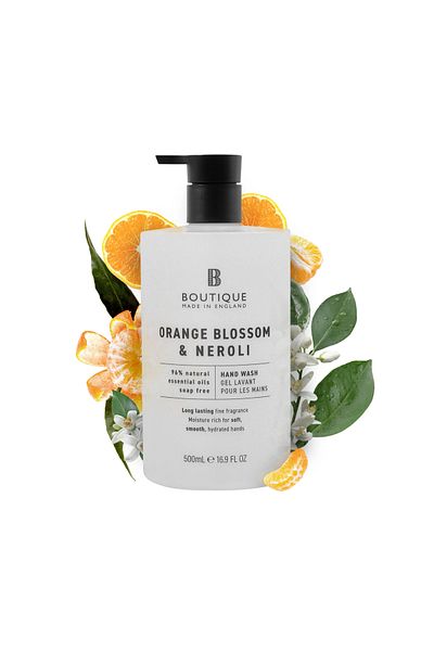 Boutique Liquid soap with orange blossom & neroli scent, Boutique, 500 ml