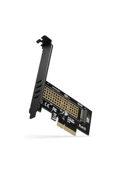Axagon The PCI-Express x4 internal adapter for connecting an NVMe M.2 SSD disk to a computer |