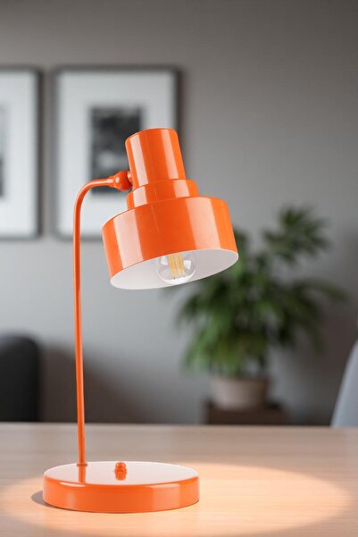 Lumexx Daniel Orange Table Lamp