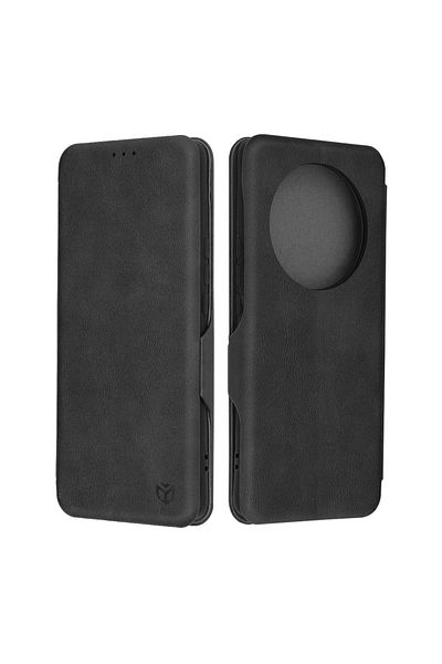 Techsuit Carcasă pentru Honor Magic6 Lite - Portofel Sigur Plus - Negru