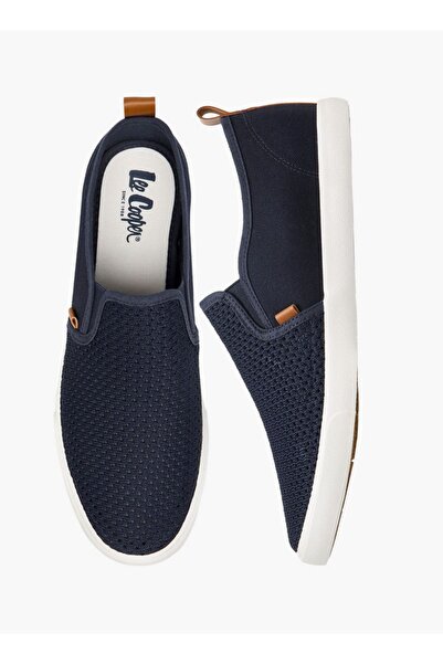 Lee Cooper Lee Cooper Men's Mesh Textured Slip-On Loafers