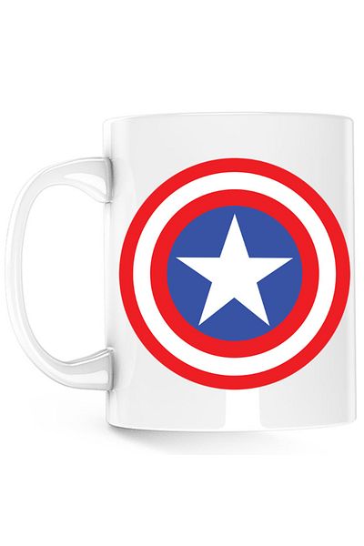 OEM Cana Captain America Cool Powerful Control Abilities, alba, 330 ml