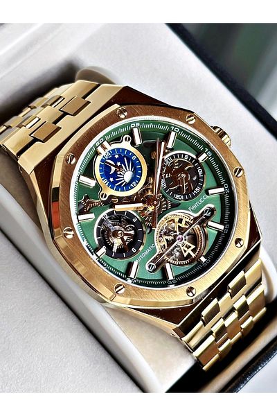 Ferrucci Function Fcf 03571m.0 Steel Cord Men Wrist Watch