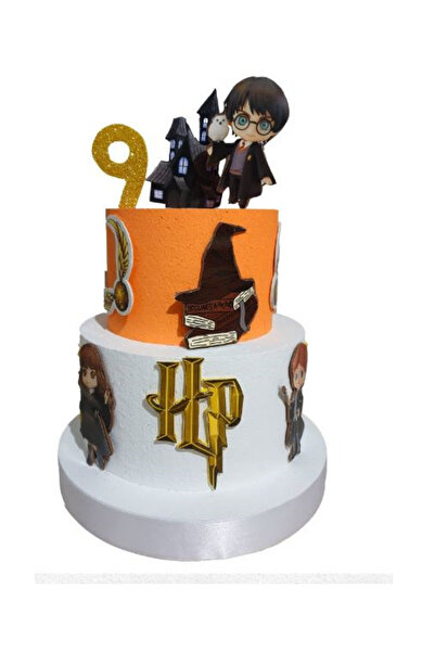 Bp Bizden Pastacılık Harry Potter Maket Pasta ,Harry Potter Doğum Günü Pastası