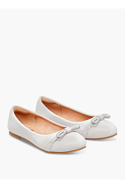 Little Missy حذاء باليرينا مزين بفيونكة من ليتل ميسي