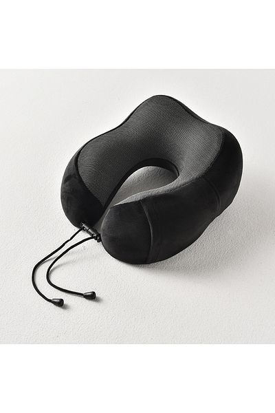 Mnuk MNP-3 Neck Pillow for Travel- Black